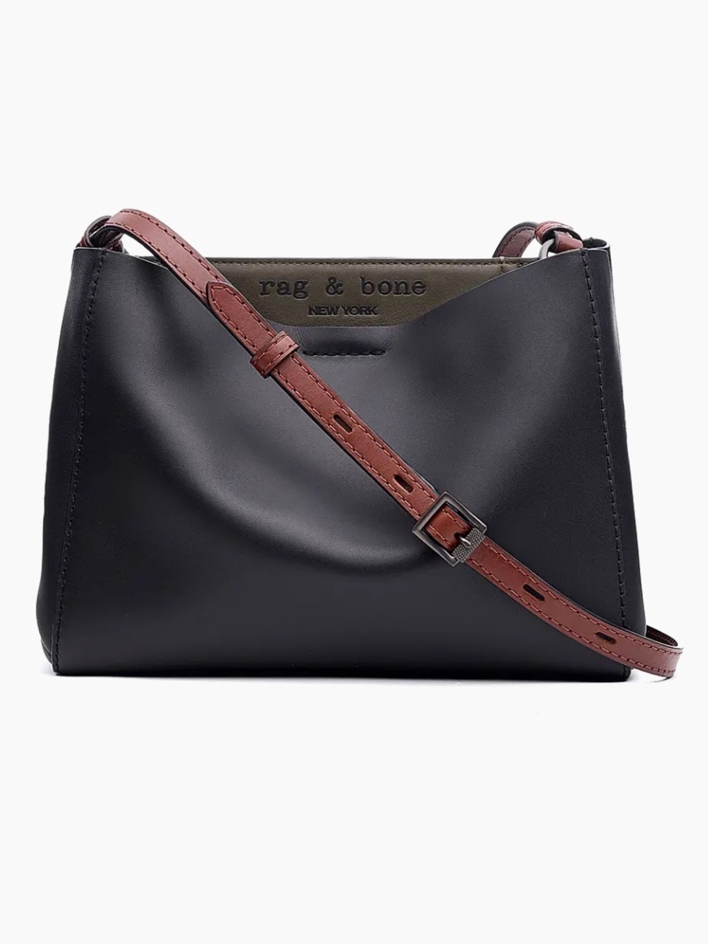 Rag & Bone Leather Passenger Crossbody Bag